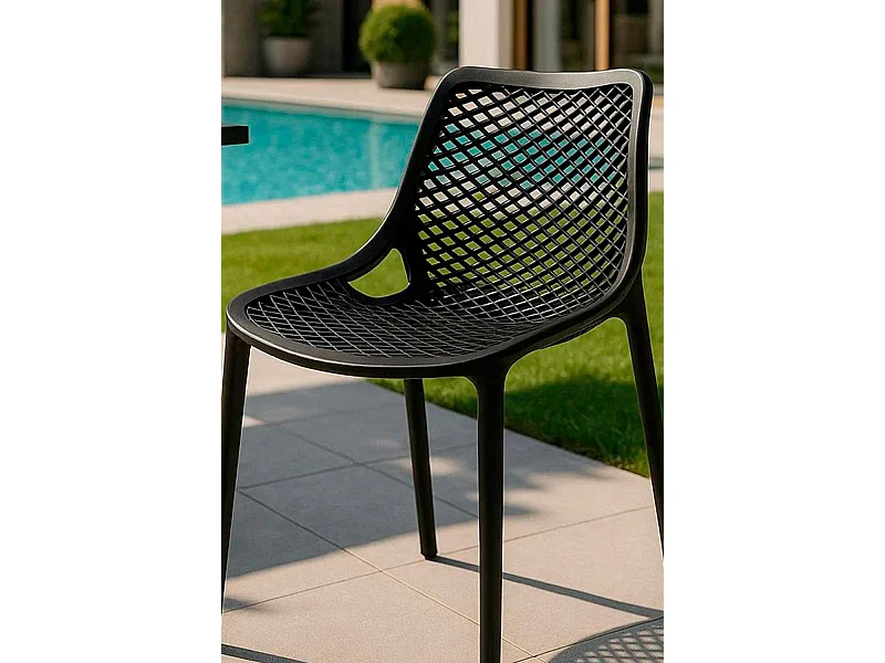 Sillas Comedor - Silla Kusin - Negro