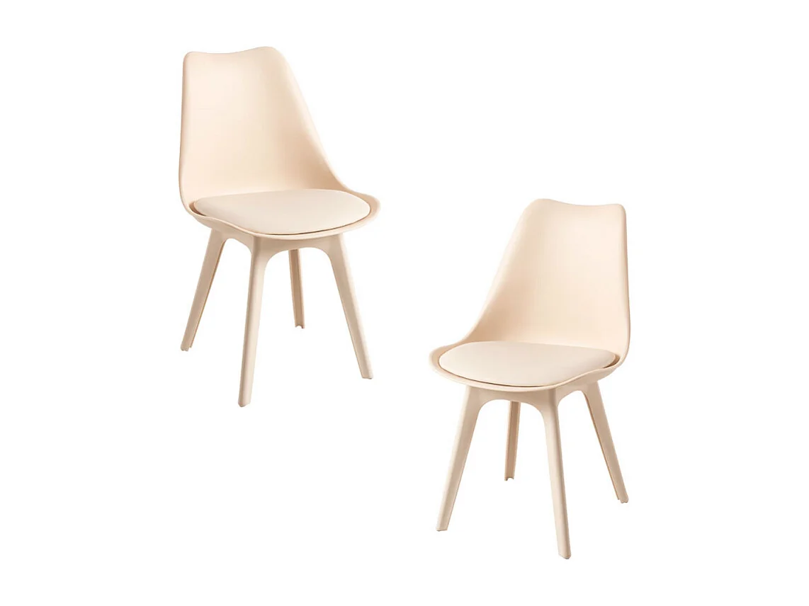 Packs Sillas Comedor - Pack 2 Sillas Synk Suprym - Beige