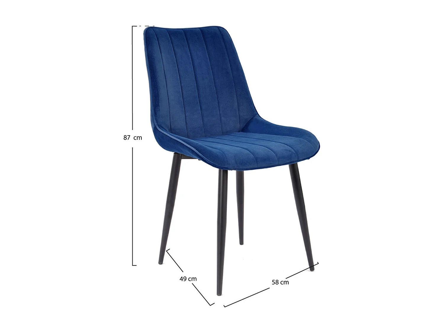 Sillas Comedor - Silla Tigrys - Azul