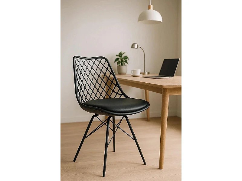Sillas Comedor - Silla Iron Mima - Negro
