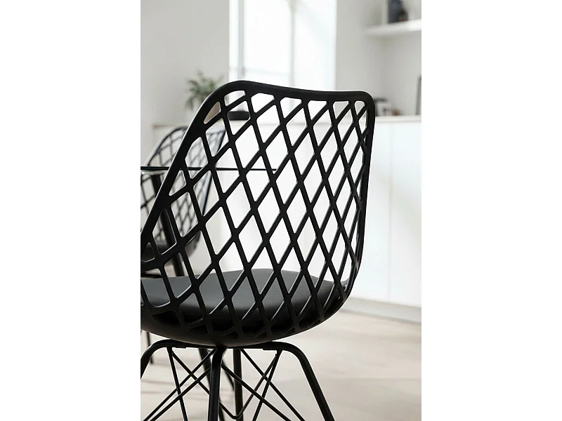 Sillas Comedor - Silla Iron Mima - Negro
