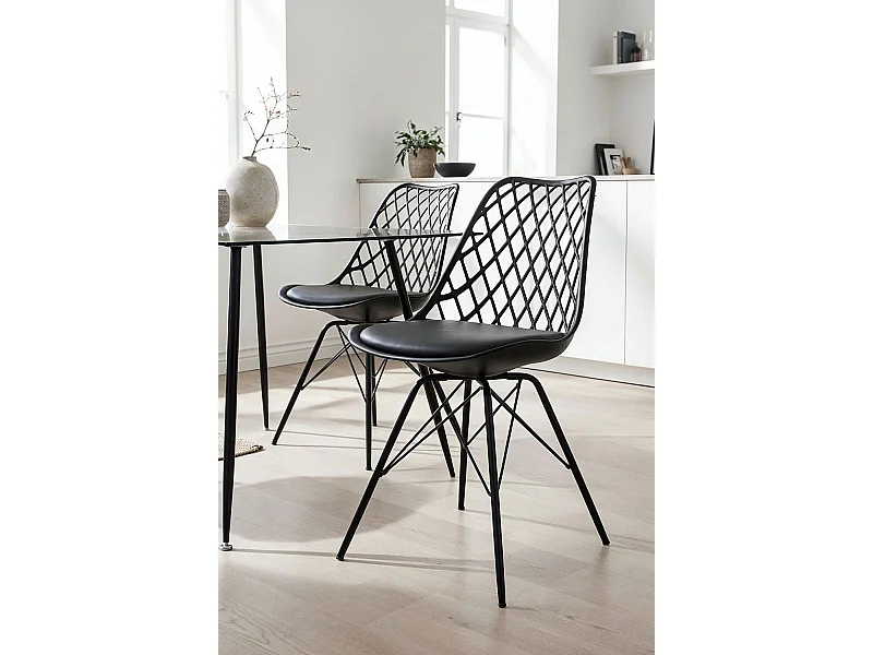 Sillas Comedor - Silla Iron Mima - Negro
