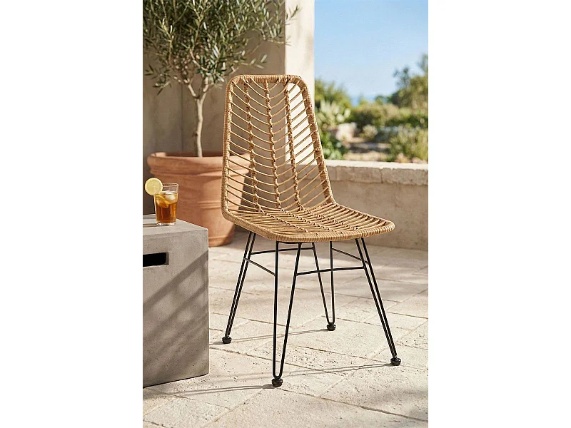 Sillas Comedor - Silla Nawel - Negro