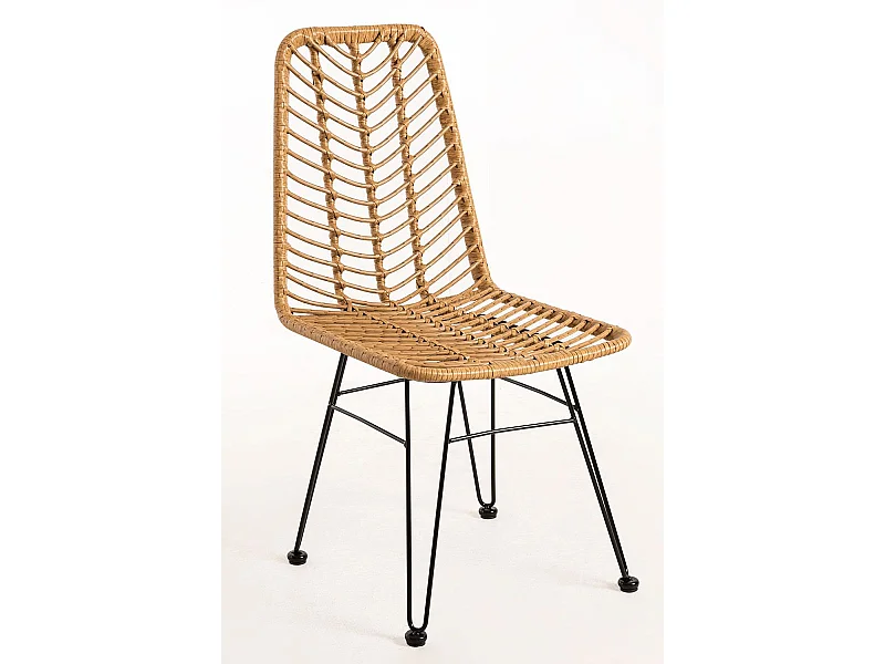 Sillas Comedor - Silla Nawel - Negro