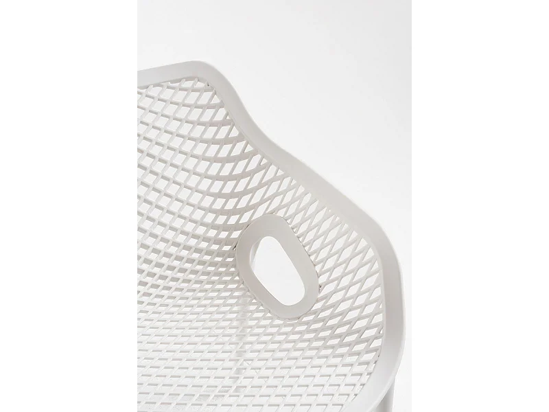 Sillas Comedor - Silla Kusin con Brazos - Blanco