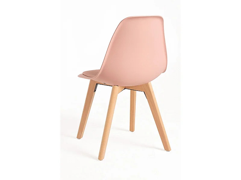 Sillas Comedor - Silla Dami - Rosa Algodón de Azúcar