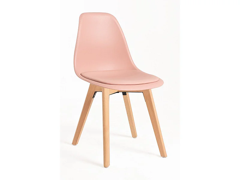 Sillas Comedor - Silla Dami - Rosa Algodón de Azúcar