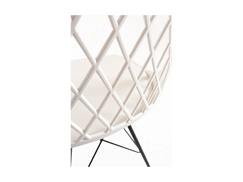 Sillas Comedor - Silla Iron Mima - Blanco