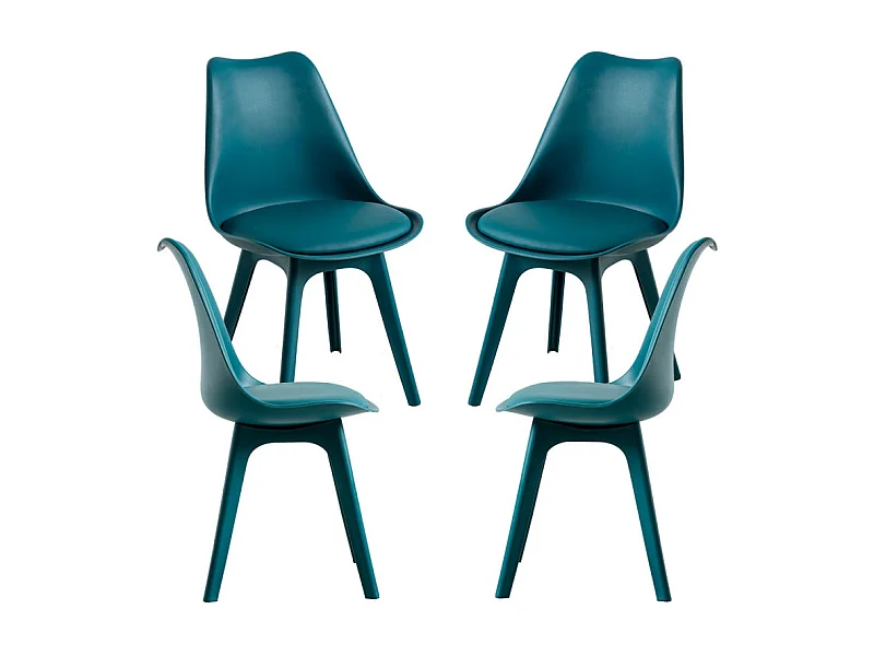Packs Sillas Comedor - Pack 4 Sillas Synk Suprym - Verde azulado