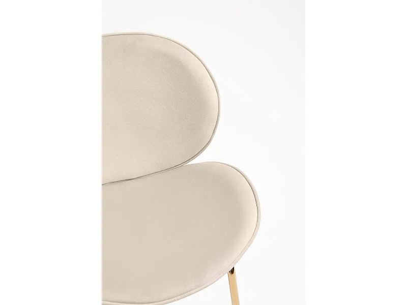 Sillas Comedor - Silla Garry Golden Terciopelo - Beige