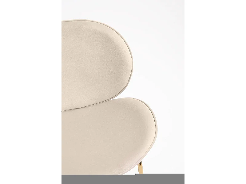 Sillas Comedor - Silla Garry Golden Terciopelo - Beige