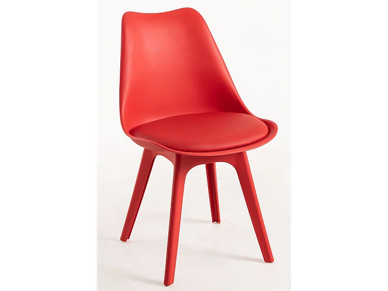 Packs Sillas Comedor - Pack 4 Sillas Synk Suprym - Rojo