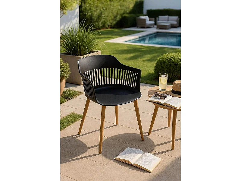 Sillas Comedor - Silla Lisy - Negro