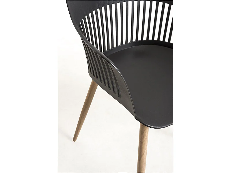 Sillas Comedor - Silla Lisy - Negro