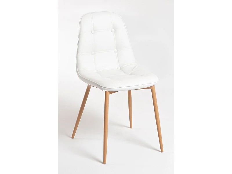 Sillas Comedor - Silla Plazi - Blanco