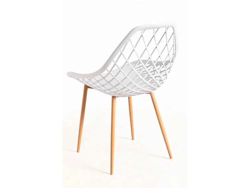 Sillas Comedor - Silla Net - Blanco
