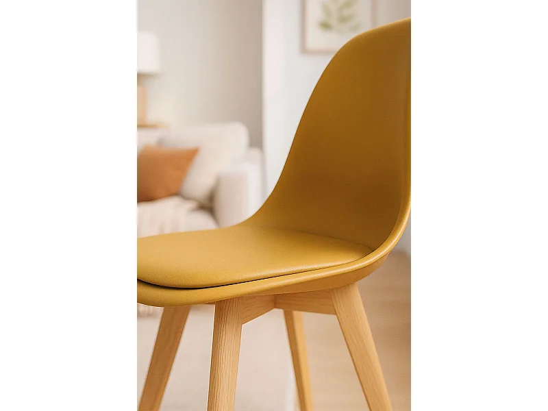 Sillas Comedor - Silla Dami - Mostaza