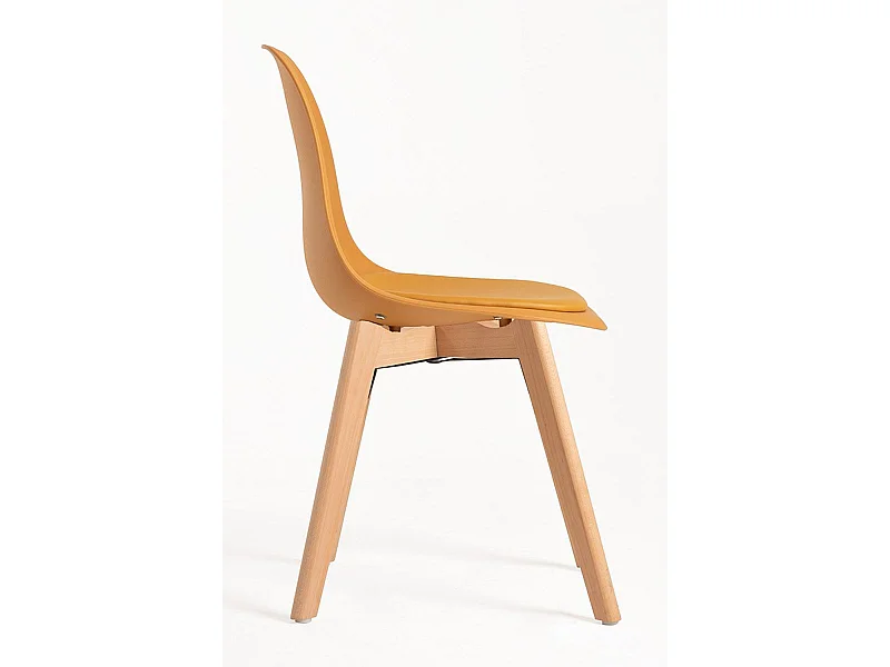Sillas Comedor - Silla Dami - Mostaza
