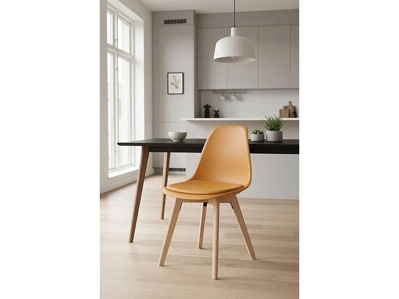 Sillas Comedor - Silla Dami - Mostaza