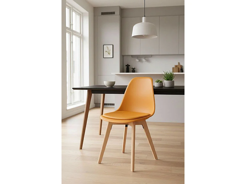 Sillas Comedor - Silla Dami - Mostaza