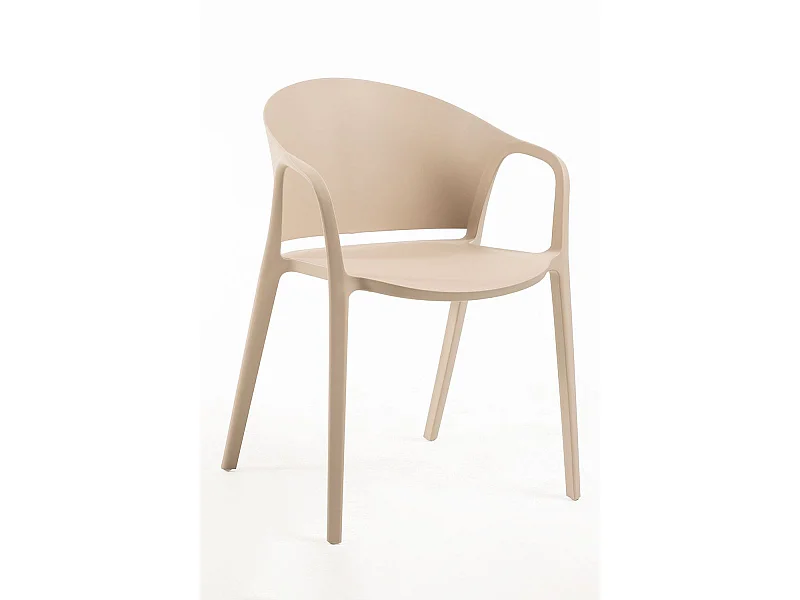 Sillas Comedor - Silla Tasla - Beige