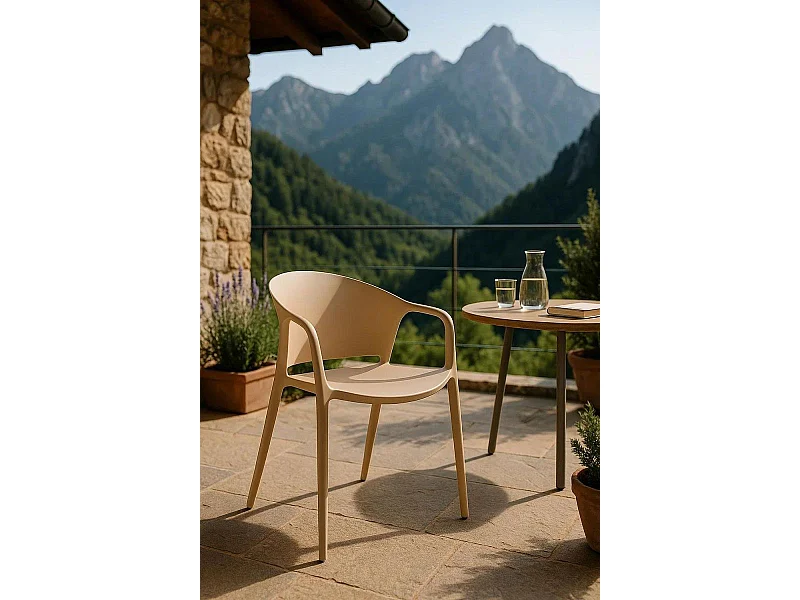 Sillas Comedor - Silla Tasla - Beige