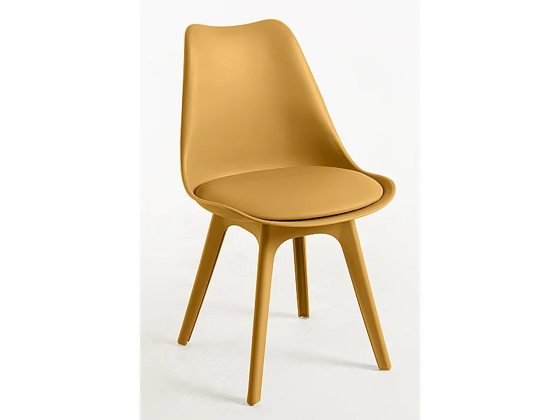 Packs Sillas Comedor - Pack 2 Sillas Synk Suprym - Mostaza