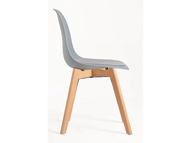 Sillas Comedor - Silla Dami - Gris claro