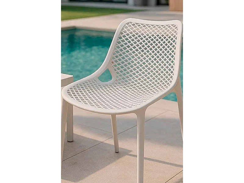Sillas Comedor - Silla Kusin - Blanco