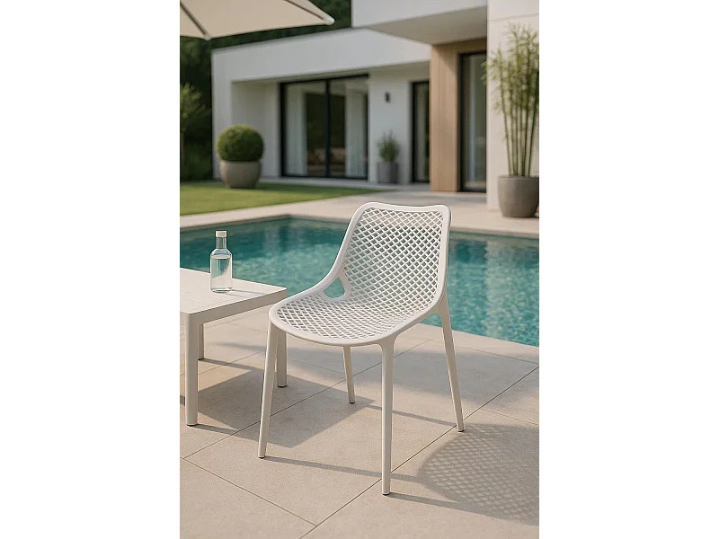 Sillas Comedor - Silla Kusin - Blanco