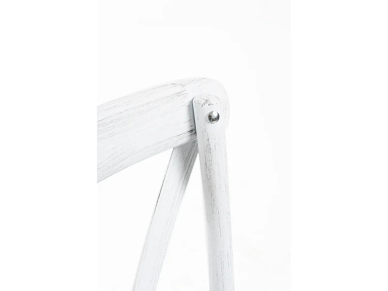 Sillas Comedor - Pack 4 Sillas Altea Polipropileno efecto Madera - Blanco