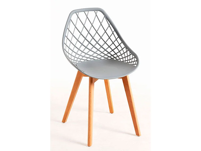 Sillas Comedor - Silla Deli - Gris