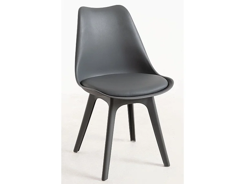 Packs Sillas Comedor - Pack 4 Sillas Synk Suprym - Gris oscuro