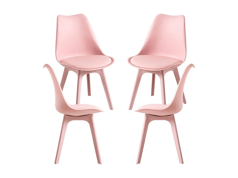 Packs Sillas Comedor - Pack 4 Sillas Synk Suprym - Rosa