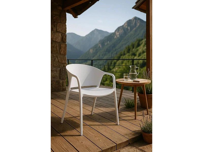 Sillas Comedor - Silla Tasla - Blanco