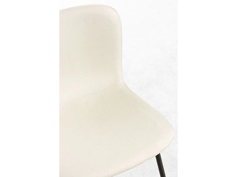 Sillas Comedor - Silla Welna Tela - Beige