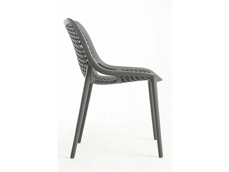Sillas Comedor - Silla Kusin - Gris oscuro