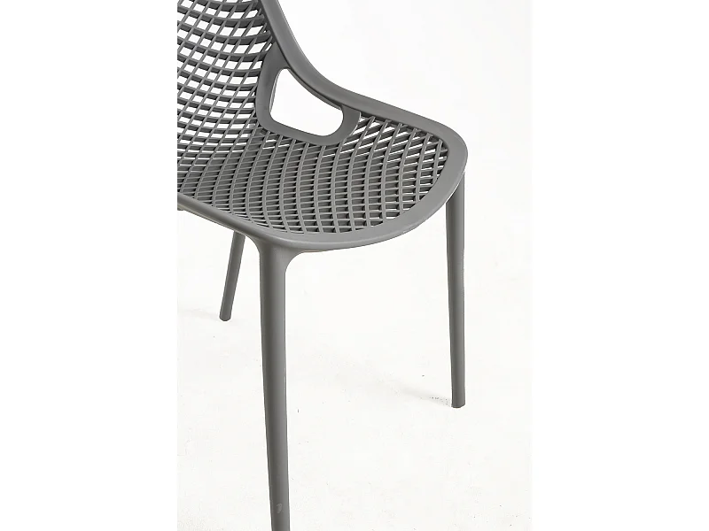 Sillas Comedor - Silla Kusin - Gris oscuro