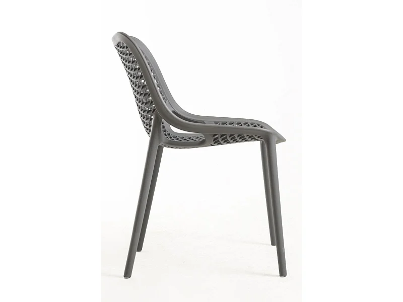Sillas Comedor - Silla Kusin - Gris oscuro