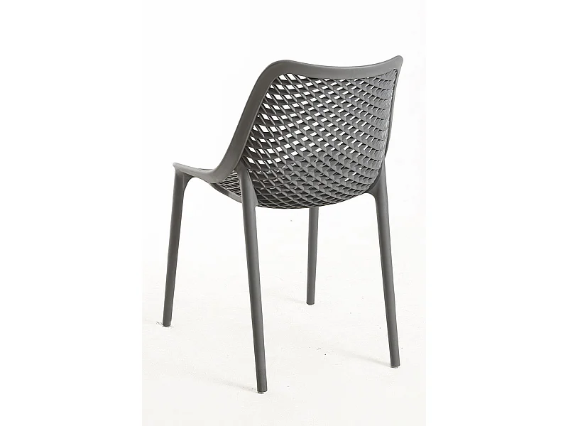 Sillas Comedor - Silla Kusin - Gris oscuro
