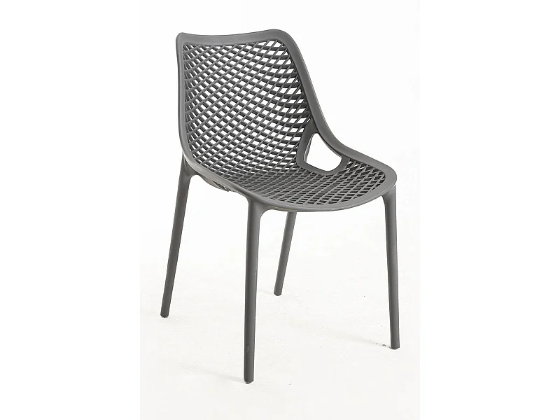 Sillas Comedor - Silla Kusin - Gris oscuro