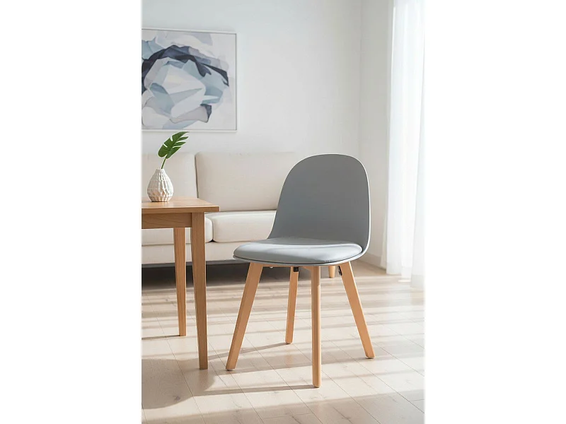 Sillas Comedor - Silla Munay - Gris claro