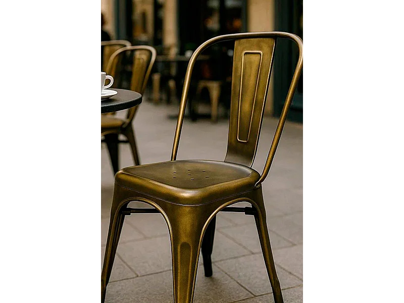 Sillas Comedor - Silla Torix Vintage - Oro vintage