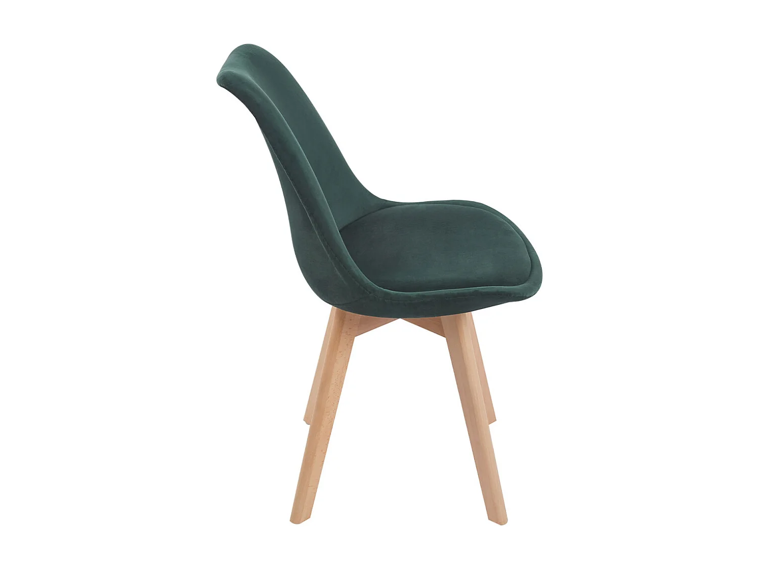 Packs Sillas Comedor - Pack 6 Sillas Synk Terciopelo - Verde oscuro