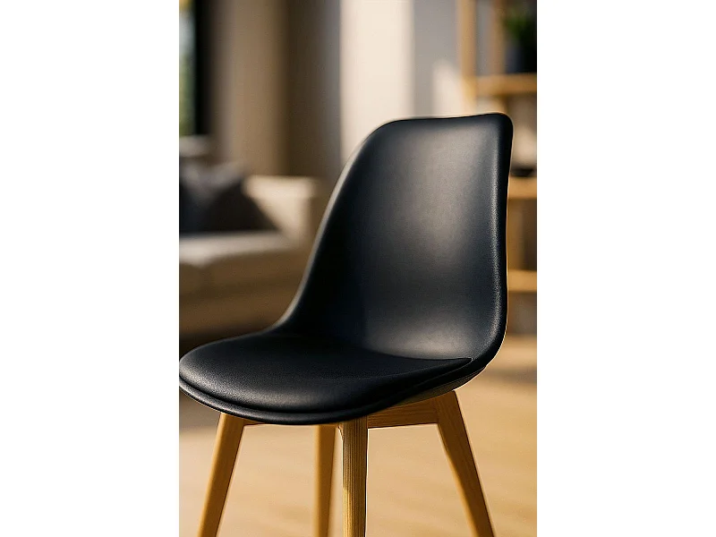 Sillas Comedor - Silla Dami - Negro