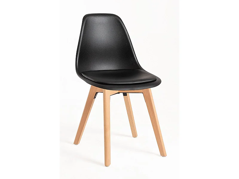 Sillas Comedor - Silla Dami - Negro