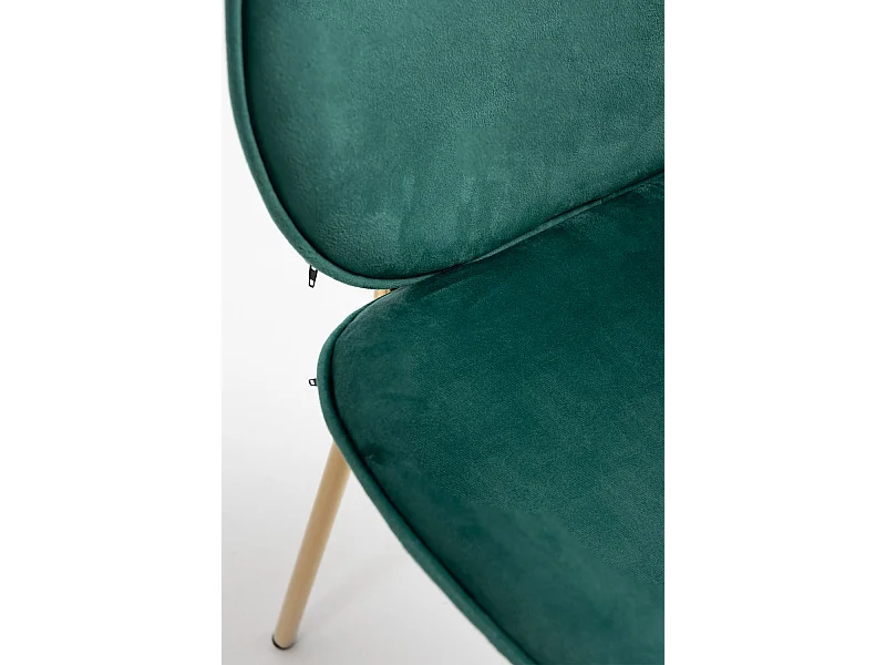 Sillas Comedor - Silla Garry Golden Terciopelo - Verde