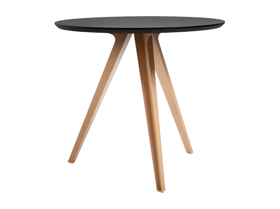 Estilo Nórdico - Mesa Synk Force 80 cm - Negro