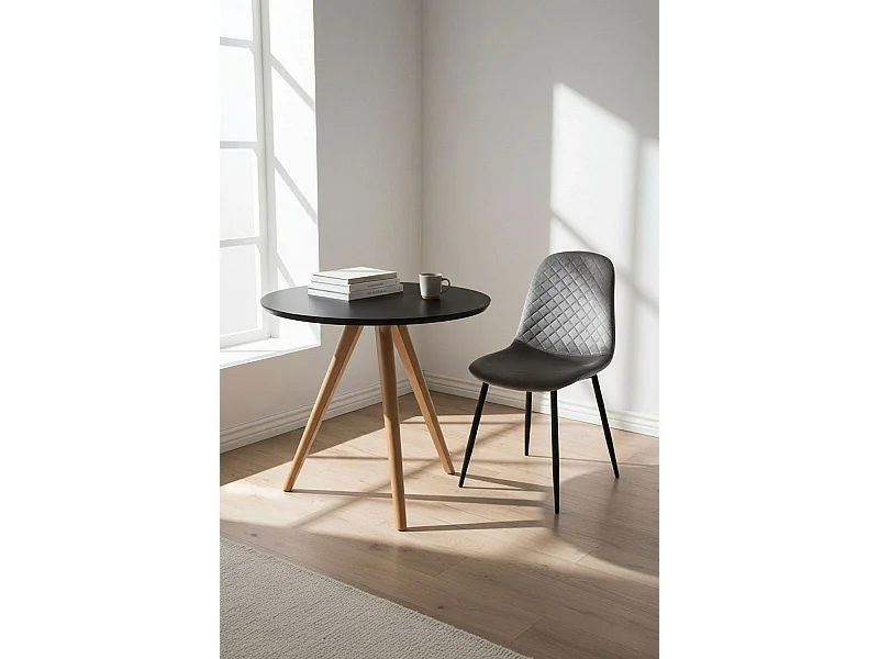 Estilo Nórdico - Mesa Synk Force - Negro