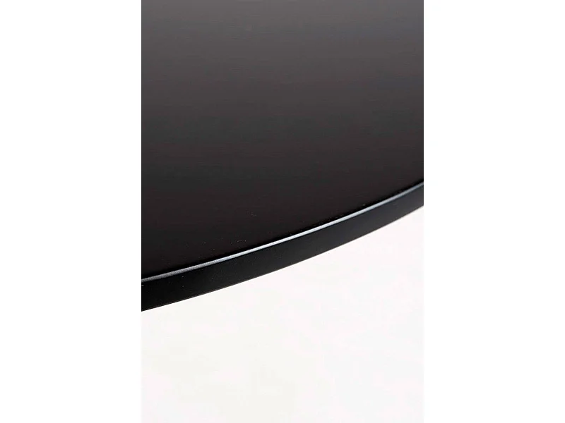 Estilo Nórdico - Mesa Kolio 80 cm - Negro